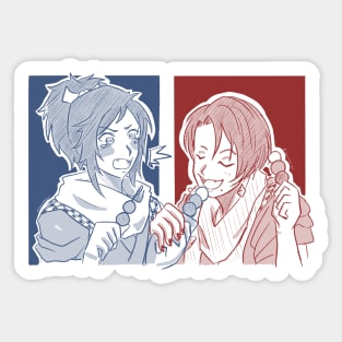 Touken Ranbu - Dango is so good~~ Sticker